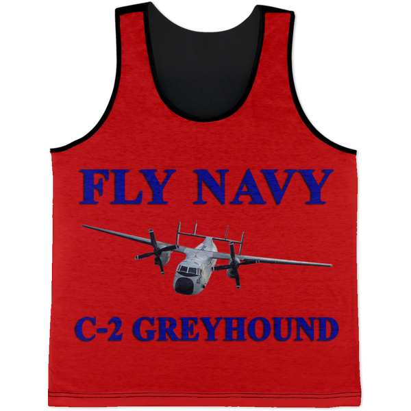 Fly Navy C-2 1 Tank Top - All Over Print