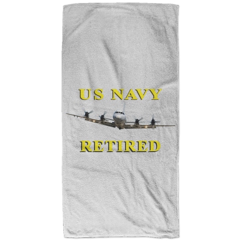 Navy Retired 1 Bath Towel - 32x64