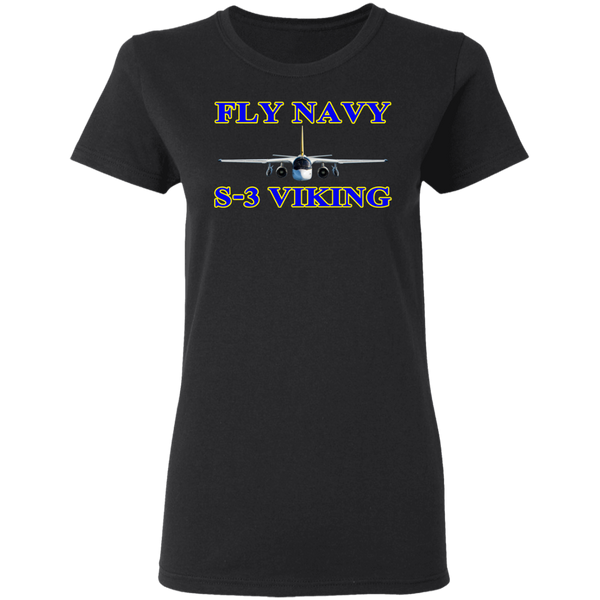 Fly Navy S-3 1 Ladies' Cotton T-Shirt