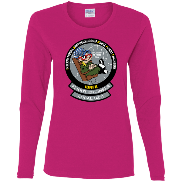 FE 01 Ladies' Cotton LS T-Shirt