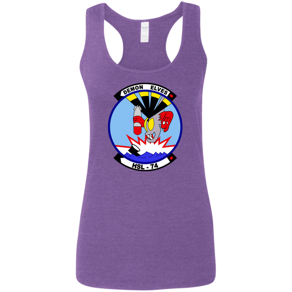 HSL 74 1 Ladies' Softstyle Racerback Tank