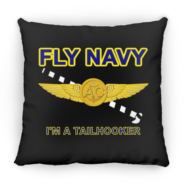 Fly Navy Tailhooker 2 Pillow - Square - 16x16