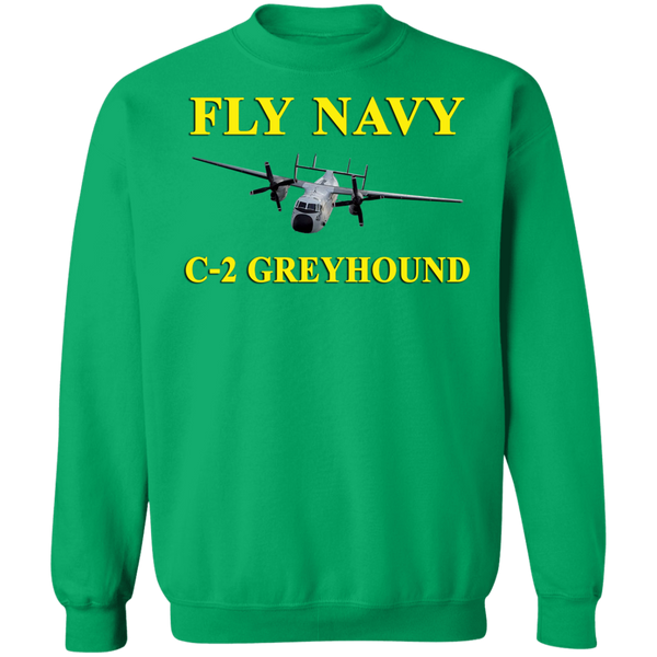 Fly Navy C-2 3 Crewneck Pullover Sweatshirt