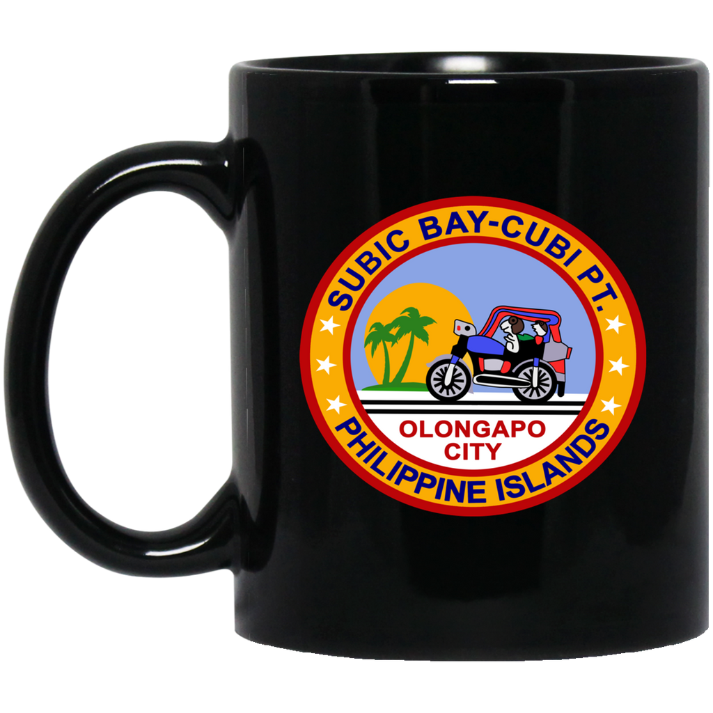 Subic Cubi Pt 03 Black Mug - 11oz