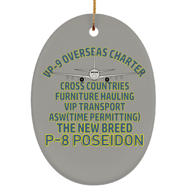 VP 09 5 Ornament - Ceramic Oval