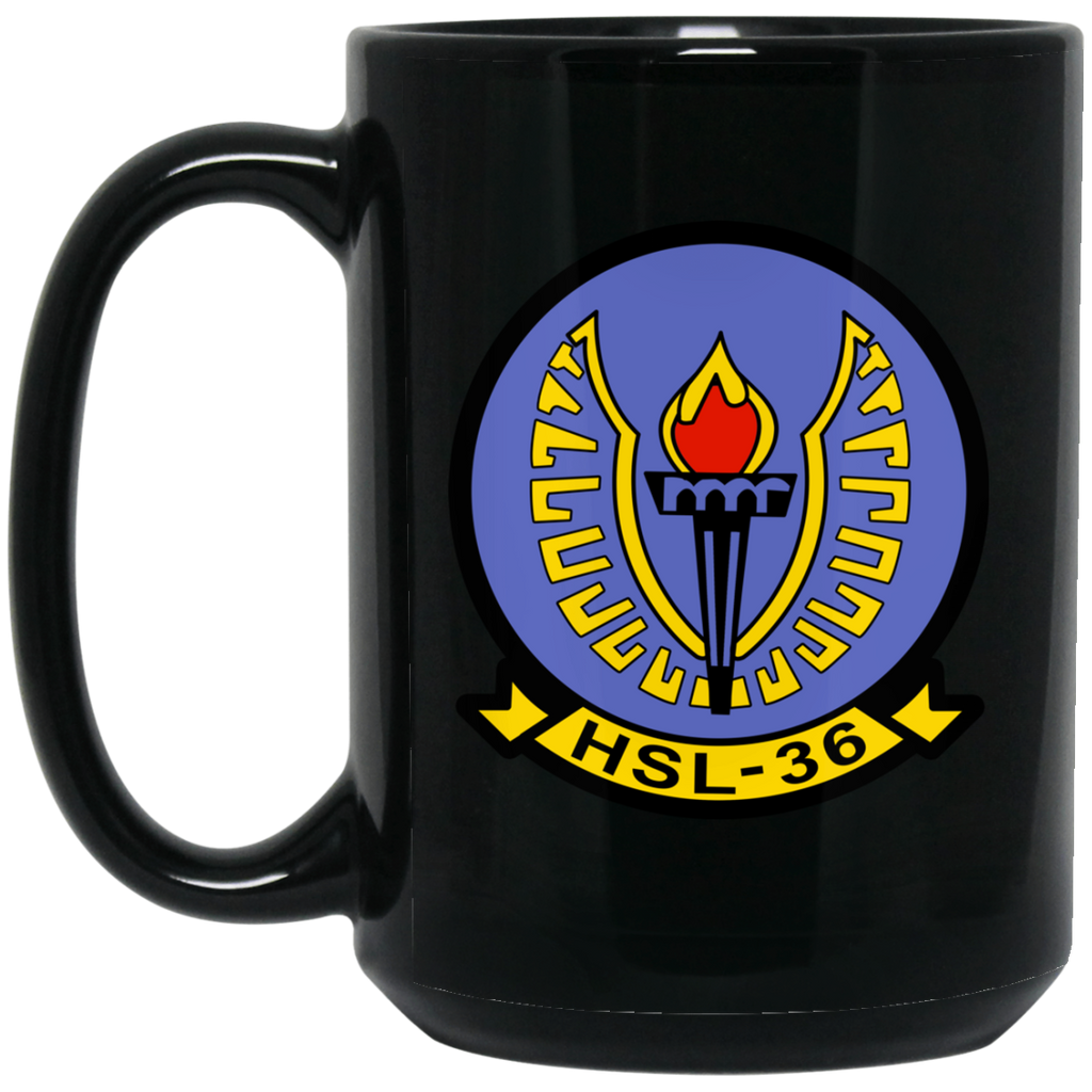 HSL 36 2 Black Mug - 15oz