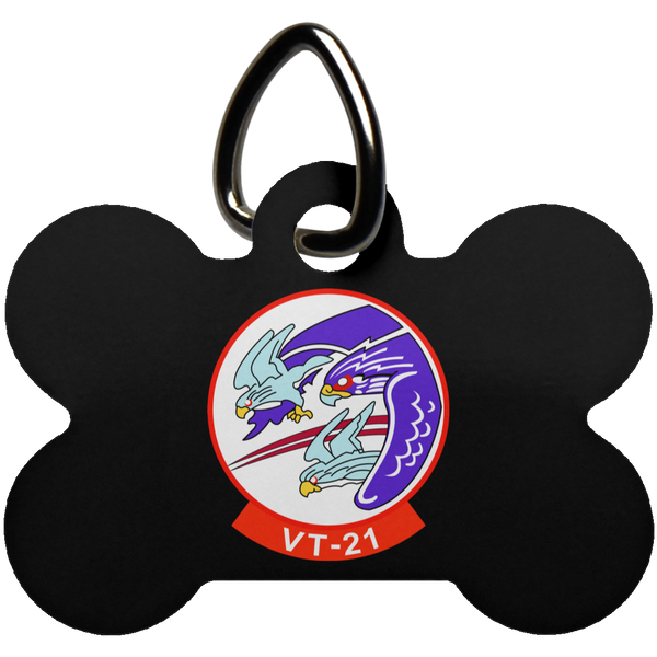 VT 21 1 Pet Tag - Dog Bone