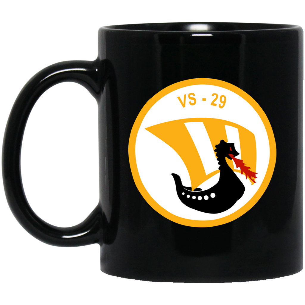 VS 29 2 Black Mug - 11oz