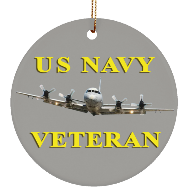 Navy Vet 2 Ornament - Circle