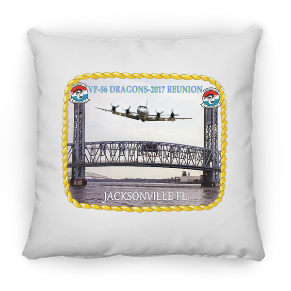 VP-56 2017 Reunion 1 Pillow - Square - 14x14