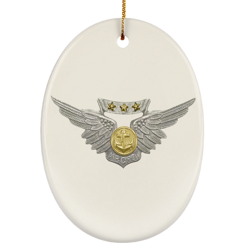 Combat Aircrew 1 Ornament - Oval