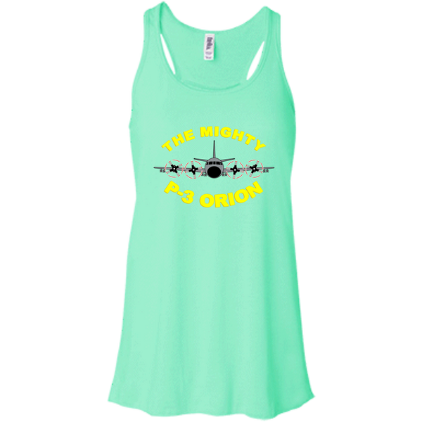 P-3 Orion 6 Mighty P-3 Flowy Racerback Tank