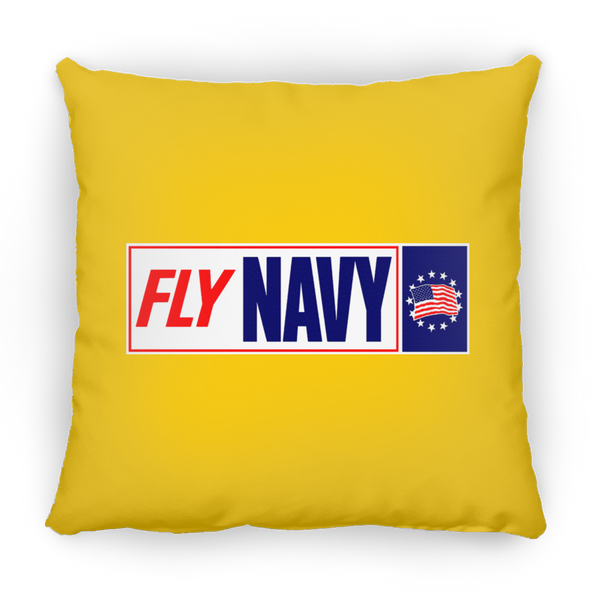 Fly Navy 1 Pillow - Square - 18x18