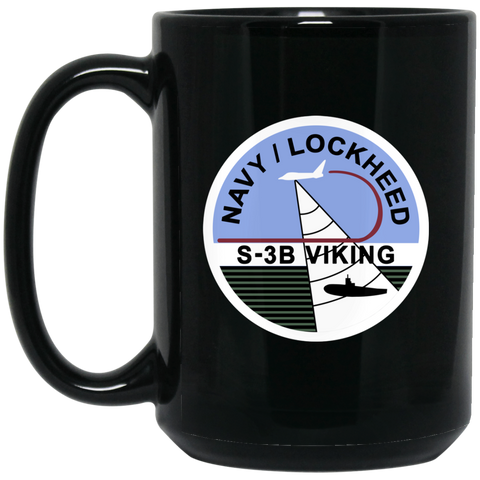 S-3 Viking 7 Black Mug - 15oz