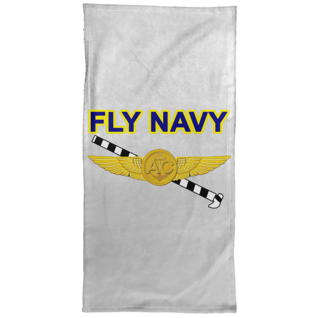 Fly Navy Tailhook 2 Hand Towel - 15x30