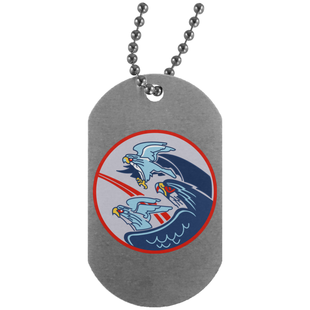 VT 21 4 Dog Tag - Silver