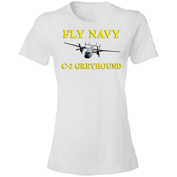 Fly Navy C-2 3 Ladies' Lightweight T-Shirt