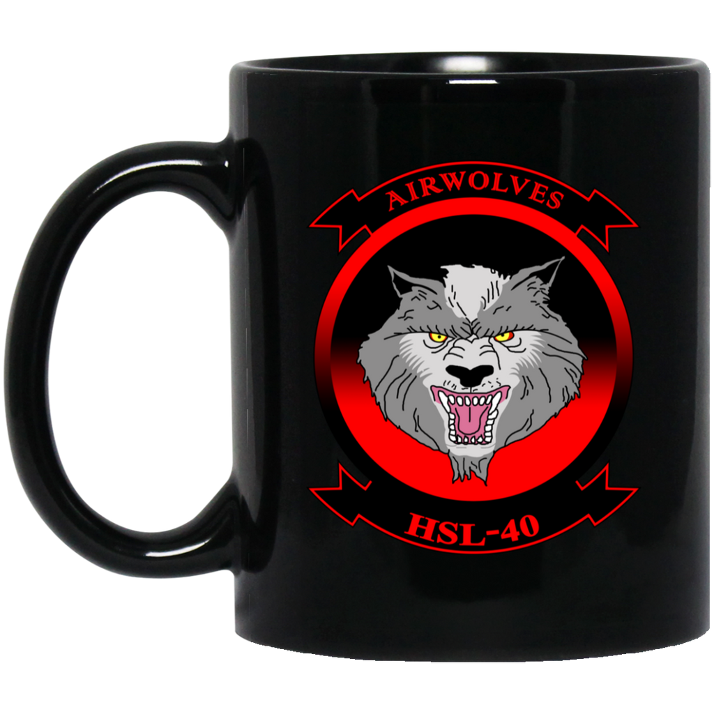 HSL 40 3 Black Mug - 11oz