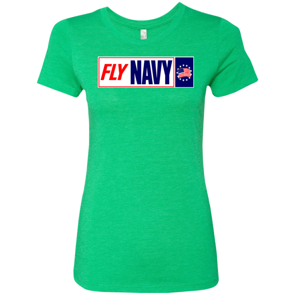 Fly Navy 1 Ladies' Triblend T-Shirt
