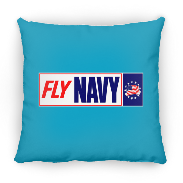 Fly Navy 1 Pillow - Square - 14x14