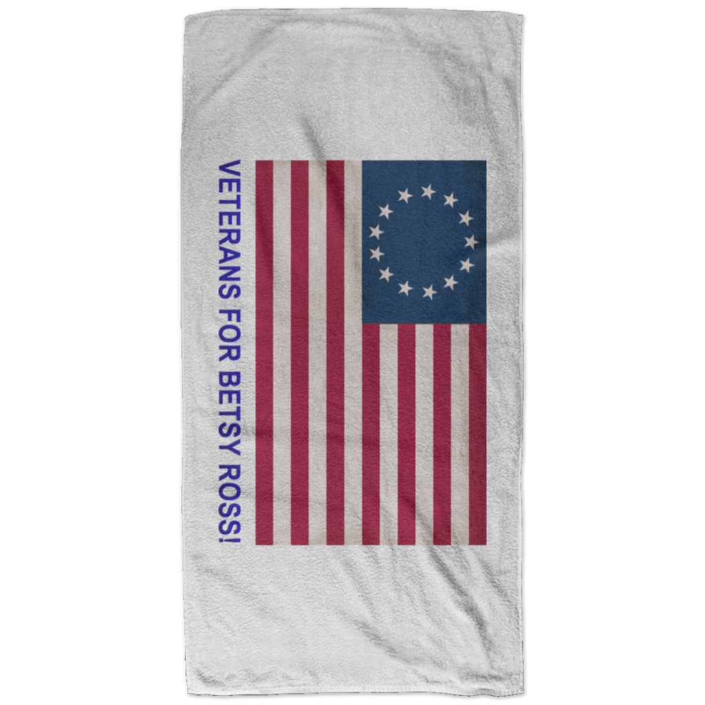 Betsy Ross Vets 1 Bath Towel - 32x64