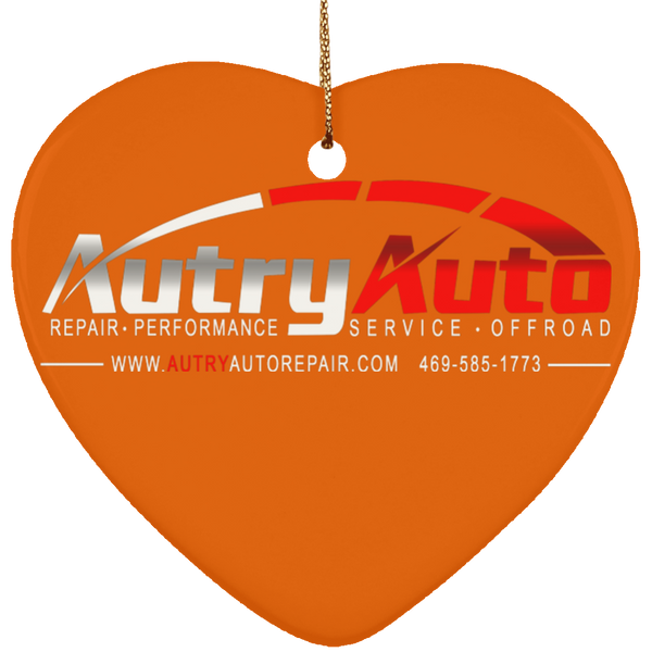 Autry Auto Ornament - Heart