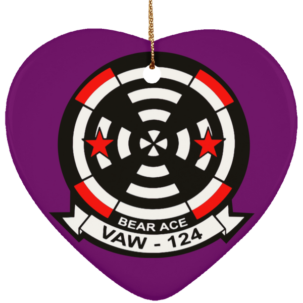 VAW 124 2 Ornament - Heart