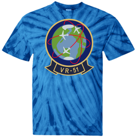 VR 51 1 Customized 100% Cotton Tie Dye T-Shirt