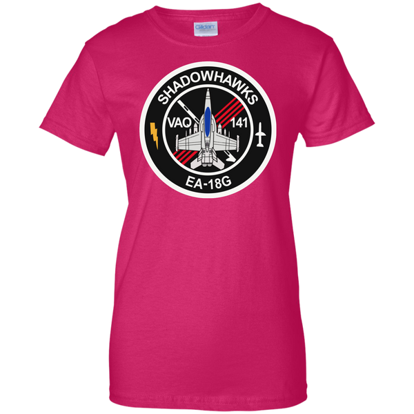 VAQ 141 6 Ladies Custom Cotton T-Shirt