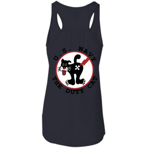 Duty Cat 2b Flowy Racerback Tank