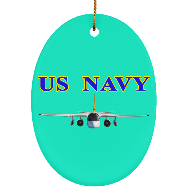 US Navy S-3 2 Ornament - Oval