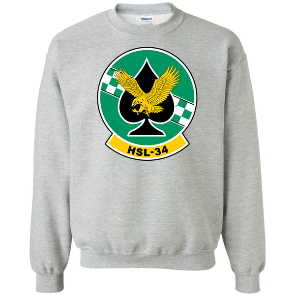 HSL 34 2 Crewneck Pullover Sweatshirt