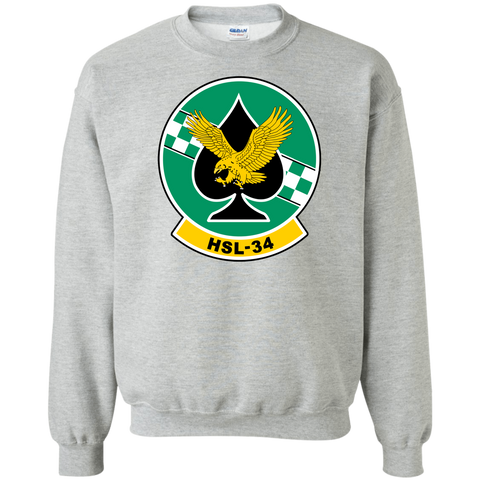 HSL 34 2 Crewneck Pullover Sweatshirt