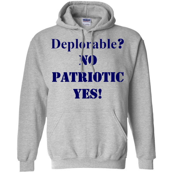 Deplorable Pullover Hoodie