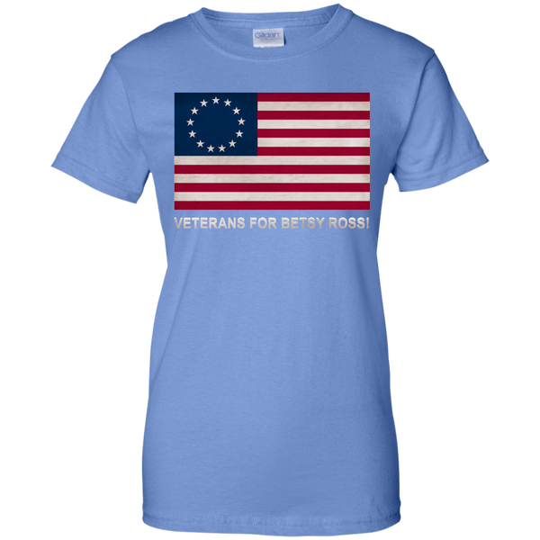 Betsy Ross Vets 2 Ladies' Cotton T-Shirt