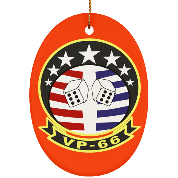 VP 66 4 Ornament Ceramic - Oval