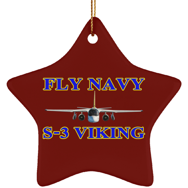 Fly Navy S-3 1 Ornament – Star