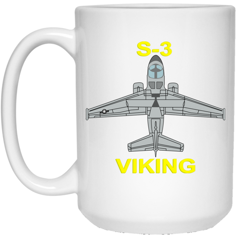 S-3 Viking 11 White Mug - 15oz