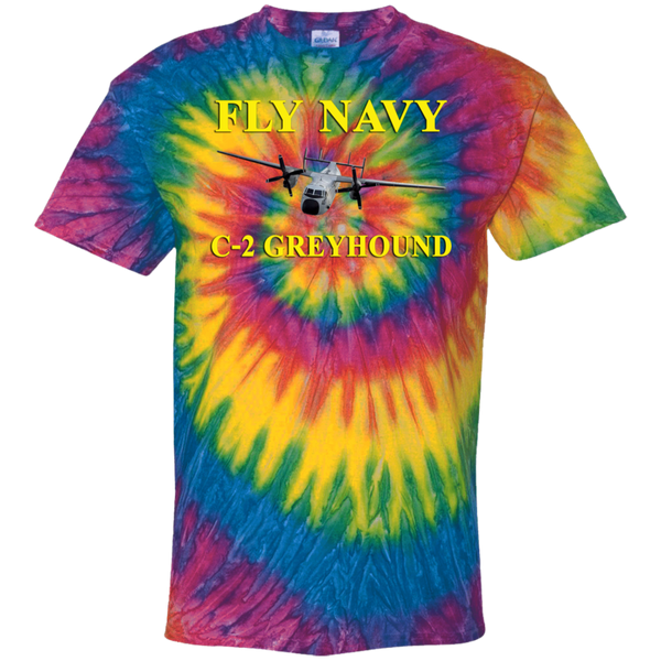 Fly Navy C-2 3 Cotton Tie Dye T-Shirt