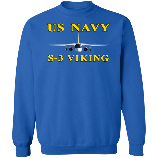 US Navy S-3 3 Crewneck Pullover Sweatshirt