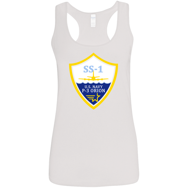 P-3 Orion 3 SS-1 Ladies' Softstyle Racerback Tank