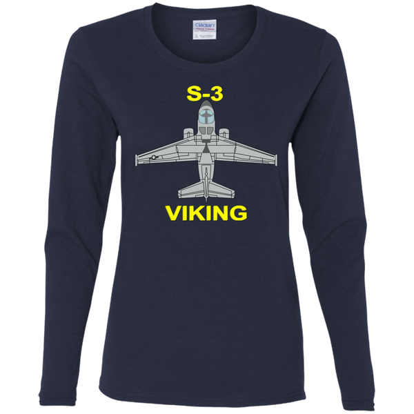 S-3 Viking 11 Cotton LS T-Shirt