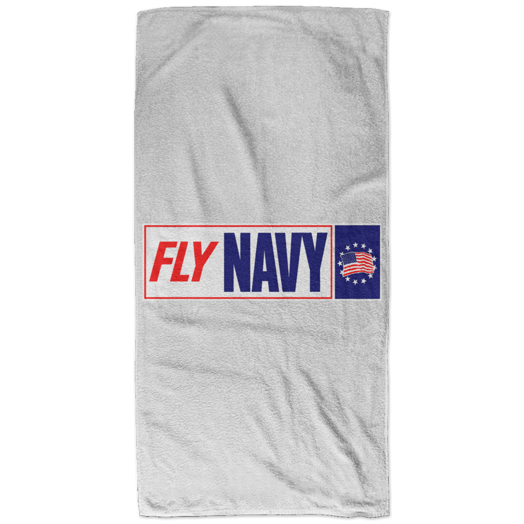 Fly Navy 1 Bath Towel - 32x64