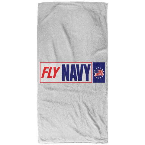 Fly Navy 1 Bath Towel - 32x64