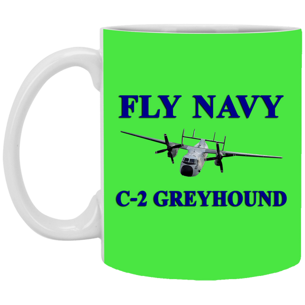 Fly Navy C-2 1 Mug - 11oz