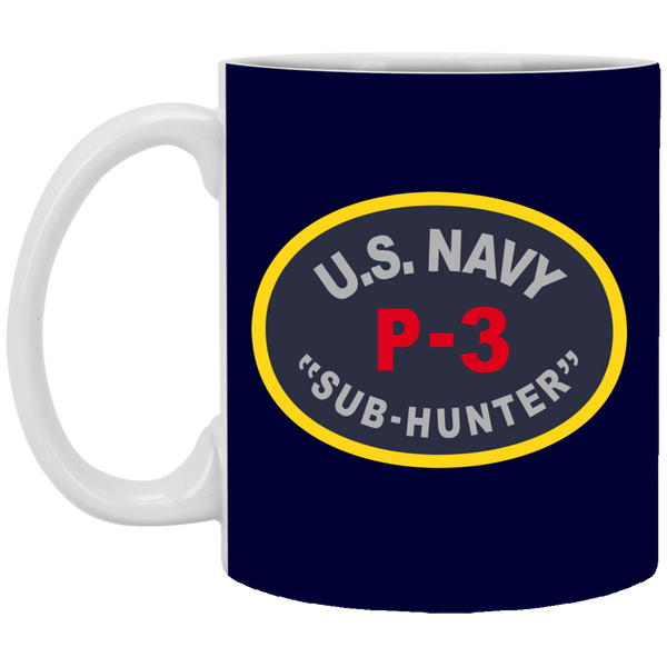 P-3 Sub Hunter Mug - 11oz