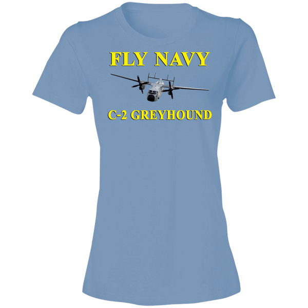 Fly Navy C-2 3 Ladies' Lightweight T-Shirt