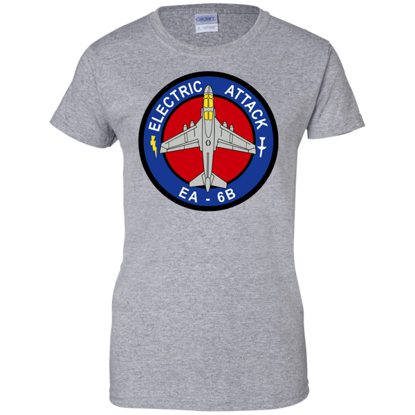 EA-6B 1 Ladies Custom Cotton T-Shirt