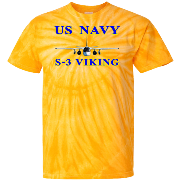 US Navy S-3 1 Cotton Tie Dye T-Shirt