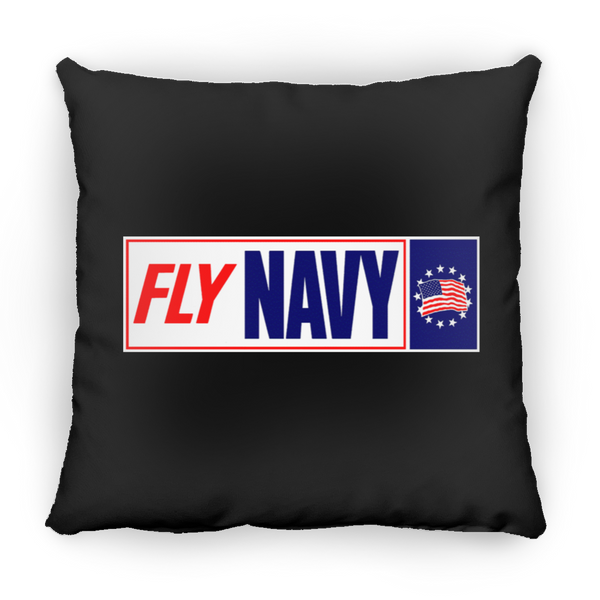 Fly Navy 1 Pillow - Square - 16x16